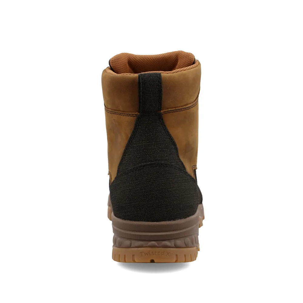 'Twisted X' Men's 6" Work EH Alloy Toe - Brown